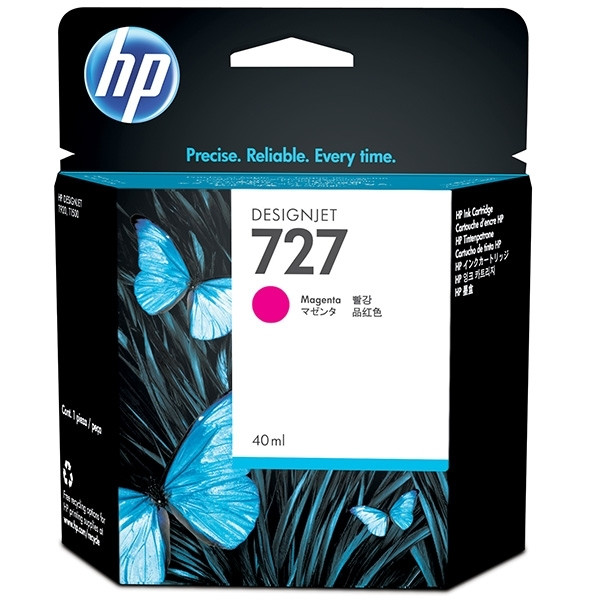 HP 727 (B3P14A) cartucho de tinta magenta (original) B3P14A 044280 - 1