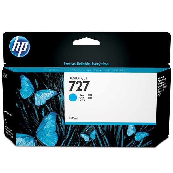 HP 727 (B3P19A) cartucho cian XL (original) B3P19A 044290 - 1