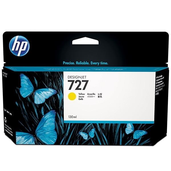 HP 727 (B3P21A) cartucho amarillo XL (original) – imagen 2