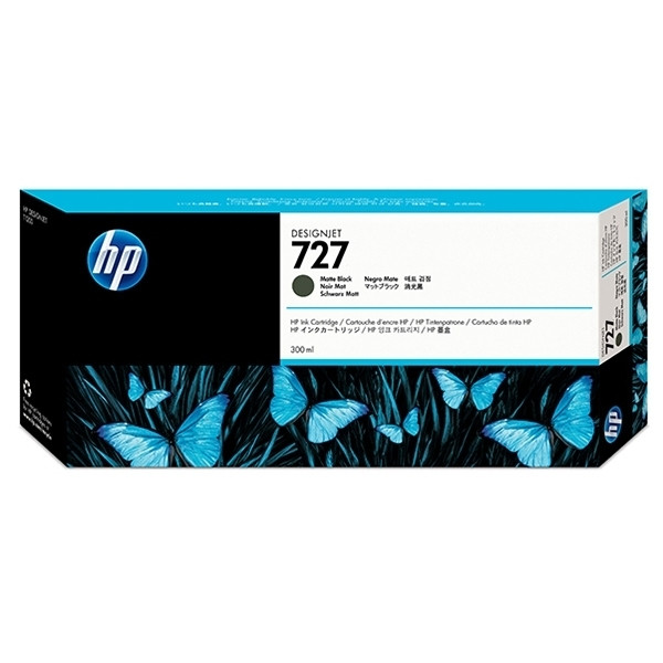 HP 727 (C1Q12A) cartucho negro mate XXL (original) C1Q12A 044324 - 1