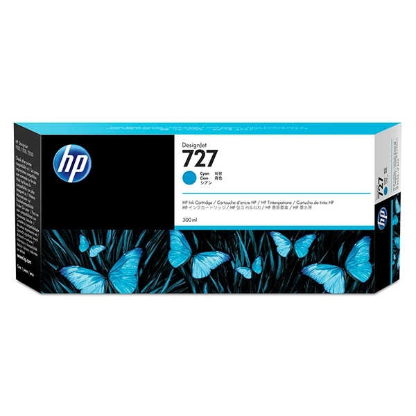 HP 727 (F9J76A) cartucho de tinta cian XXL (original) F9J76A 044508 - 1