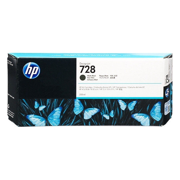 HP 728 (F9J68A) cartucho negro mate XXL (original) – imagen 2