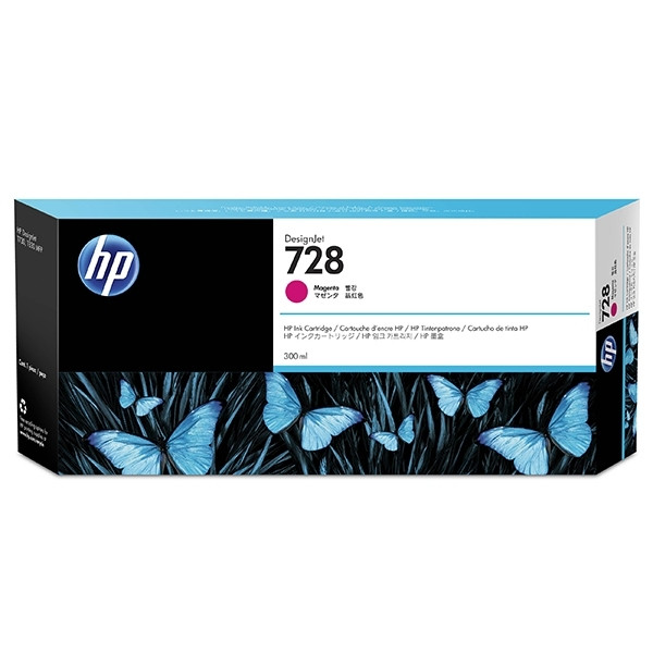 HP 728 (F9K16A) cartucho magenta XXL (original) F9K16A 044500 - 1