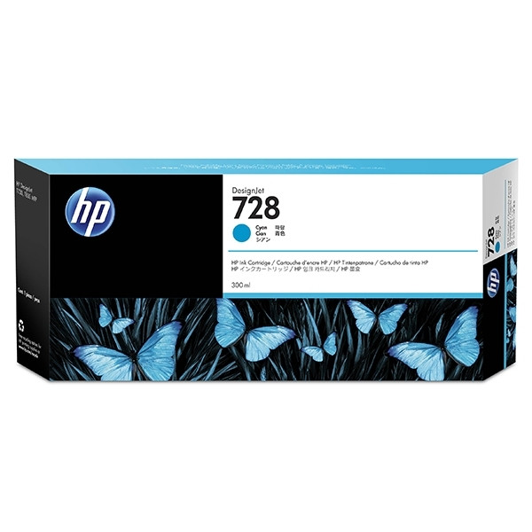 HP 728 (F9K17A) cartucho cian XXL (original) – imagen 2