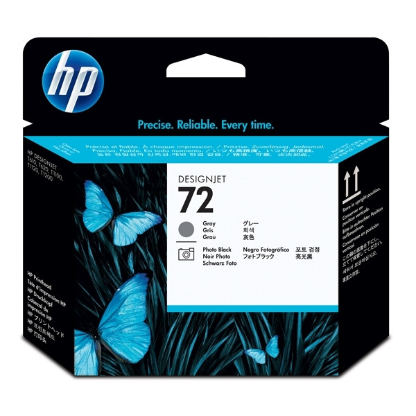 HP 72 (C9380A) Cabezal de impresión negro-gris (original) – imagen 2