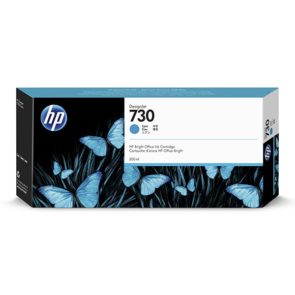 HP 730 (P2V68A) cartucho cian XL (original) 055264 - 1