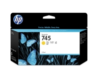 HP 745 (F9J96A) cartucho de tinta amarillo (original) F9J96A 055084