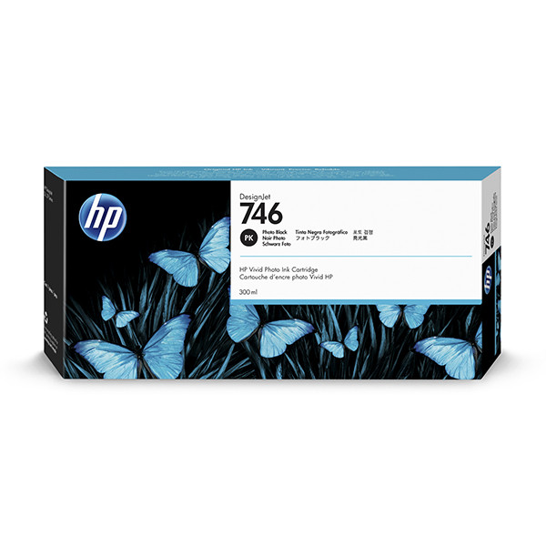 HP 746 (P2V82A) cartucho negro foto (original) – imagen 3