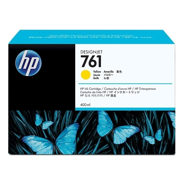 HP 761 (CM992A) cartucho de tinta amarillo (original) CM992A 044062 - 1