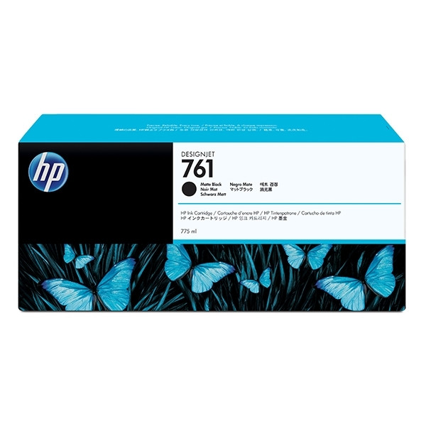 HP 761 (CM997A) cartucho negro mate XL (original) – imagen 2