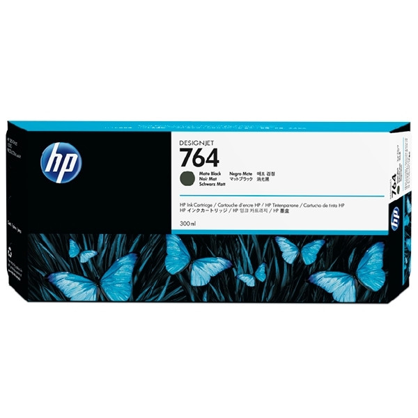 HP 764 (C1Q16A) cartucho de tinta negro mate (original) C1Q16A 044396 - 1