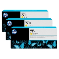HP 771C (B6Y34A) multipack 3x cartucho amarillo 775 ml 3 cartuchos (original) B6Y34A 044262