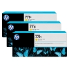 HP 771C (B6Y34A) multipack 3x cartucho amarillo 775 ml 3 cartuchos (original) 044262 - 1