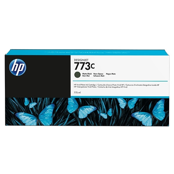 HP 773C (C1Q37A) cartucho de tinta negro mate (original) C1Q37A 044352 - 1