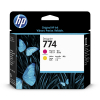 HP 774 (P2V99A) cabezal de impresión magenta y amarillo (original) 055358 - 1