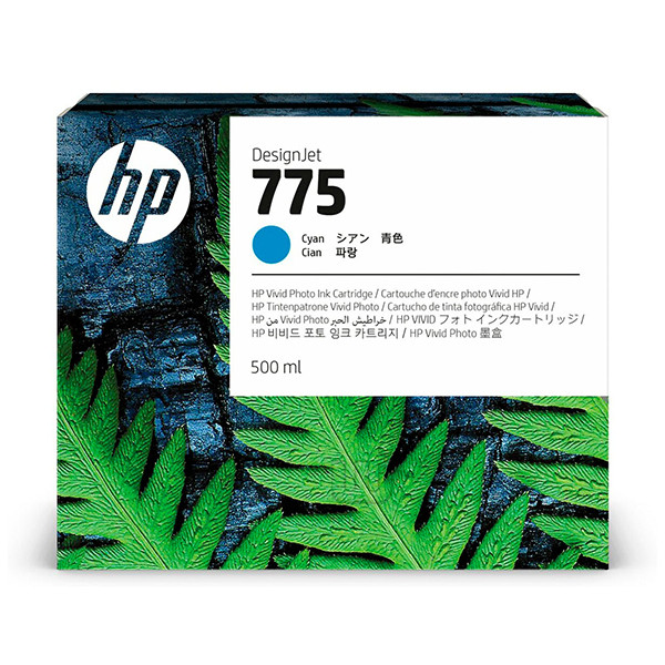 HP 775 (1XB17A) cartucho de tinta cian (original) 1XB17A 093296 - 1