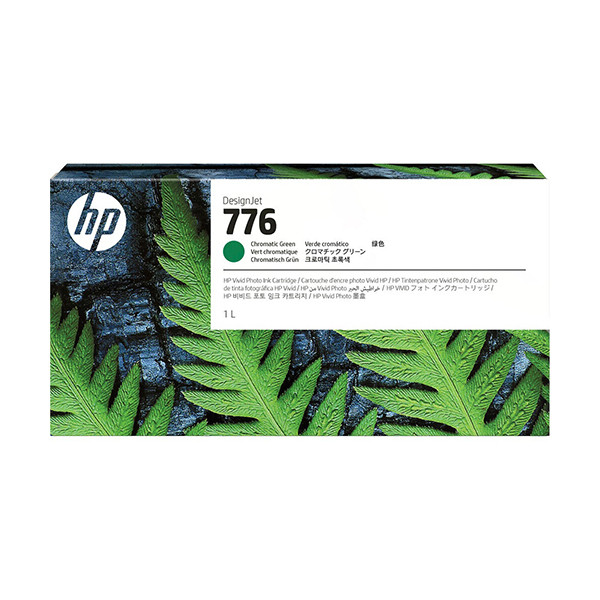 HP 776 (1XB03A) cartucho de tinta verde cromático (original) 1XB03A 093254 - 1