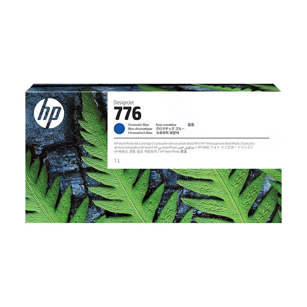 HP 776 (1XB04A) cartucho de tinta azul cromático (original) 1XB04A 093256 - 1