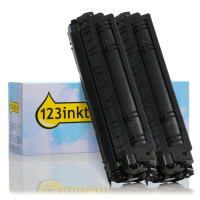 HP 78A (CE278A) Pack doble toner negro (marca 123tinta)  160724