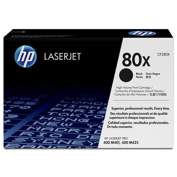 HP 80X (CF280X) toner negro XL (original) CF280X 054114 - 1