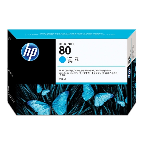 HP 80 (C4846A) cartucho de tinta cian XL (original) C4846A 031145 - 1