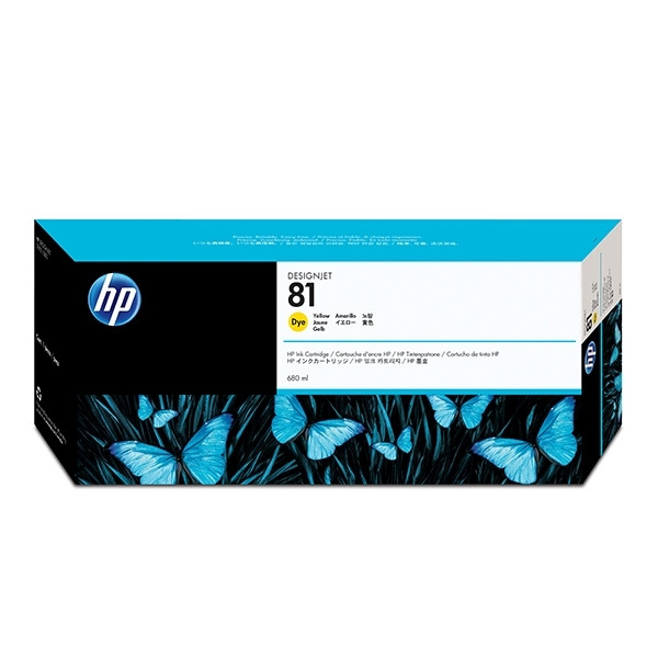 HP 81 (C4933A) cartucho de tinta amarillo (original) C4933A 031470 - 1