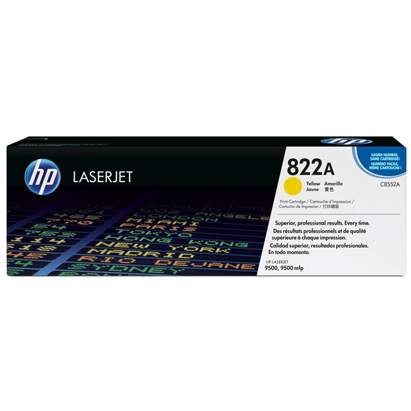 HP 822A (C8552A) toner amarillo (original) C8552A 039400 - 1