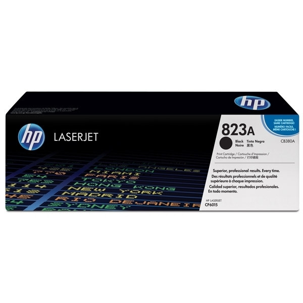 HP 823A (CB380A) toner negro (original) CB380A 039786 - 1