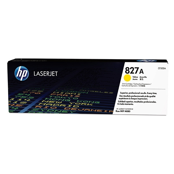 HP 827A (CF302A) toner amarillo (original) CF302A 054736 - 1