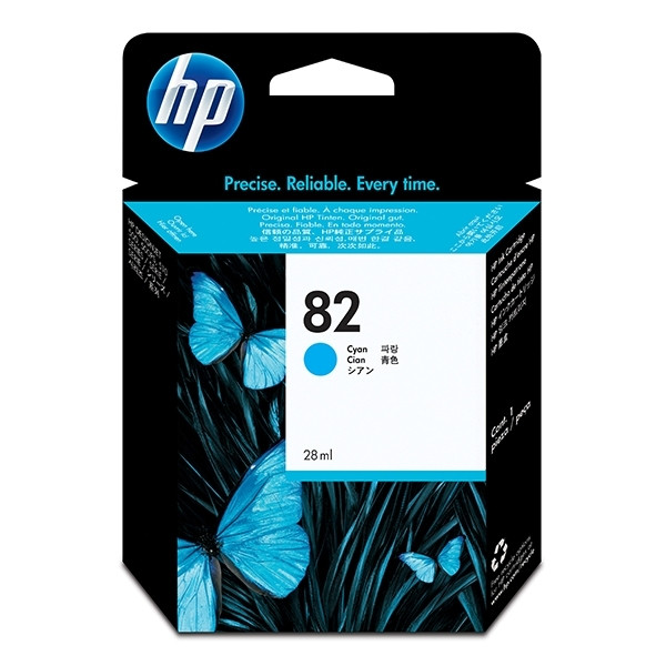 HP 82 (C4911A) cartucho de tinta cian (original) C4911A 031000 - 1