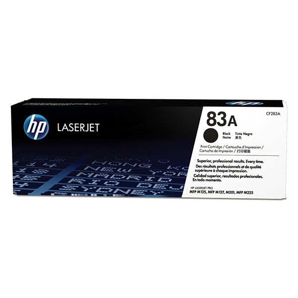 HP 83A (CF283A) toner negro (original) – imagen 2