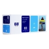 HP 83 (C4941A) cartucho de tinta cian (original) 031570 - 1