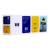 HP 83 (C4943A) cartucho de tinta amarillo (original) 031590 - 1