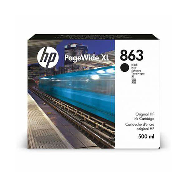 HP 863 (F9K41A) cartucho de tinta negra (original) 093486 - 1