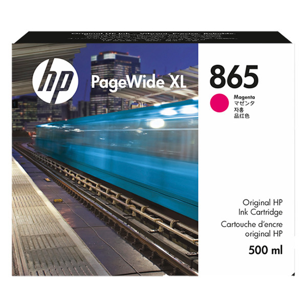 HP 865 (3ED83A) cartucho de tinta magenta (original) 3ED83A 093324 - 1