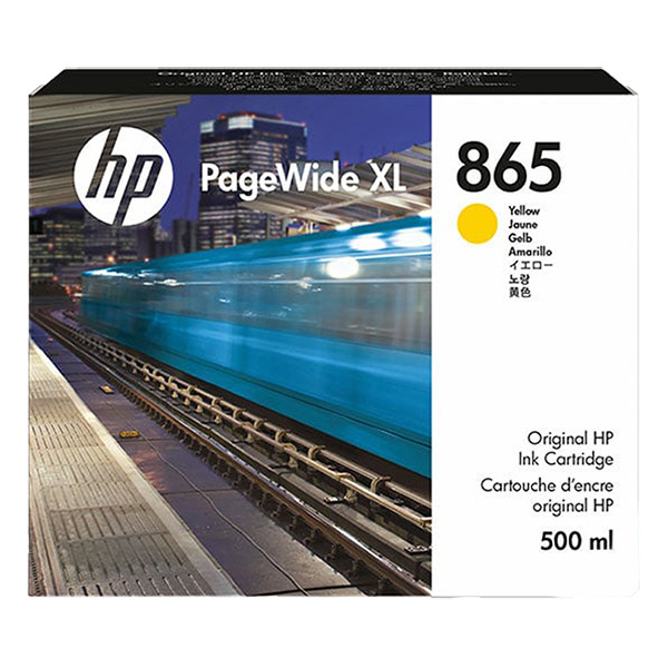 HP 865 (3ED84A) cartucho de tinta amarillo (original) 3ED84A 093326 - 1