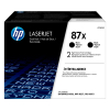 HP 87X (CF287XD) toner negro XL pack doble (original) 054269 - 1