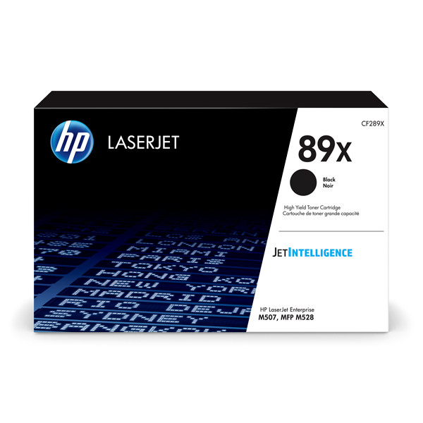 HP 89X (CF289X) toner negro XL (original) CF289X 055394 - 1