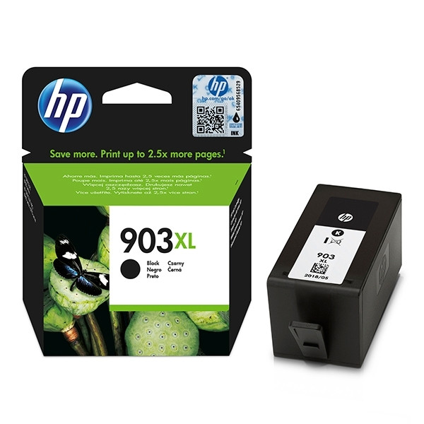 HP 903XL (T6M15AE) cartucho de tinta negro XL (original) T6M15AE 044582 - 1