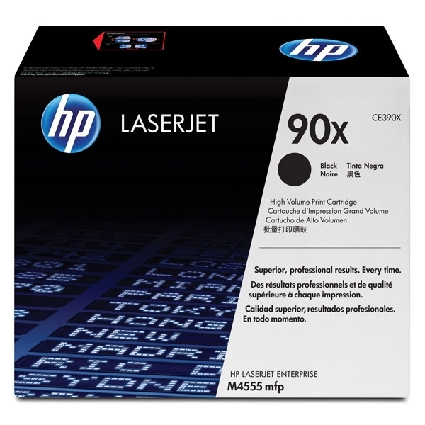 HP 90X (CE390X) toner negro XL (original) CE390X 054030 - 1