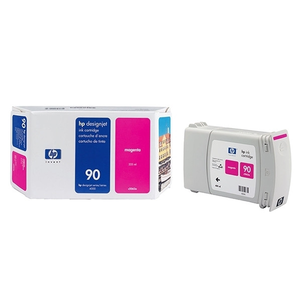 HP 90 (C5063A) cartucho de tinta magenta XL (original) C5063A 030640 - 1