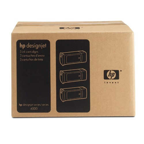 HP 90 (C5083A) multipack 3x cartucho cian 400 ml (original) C5083A 030674 - 1