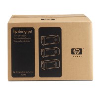 HP 90 (C5084A) multipack 3x cartucho magenta 400 ml (original) C5084A 030676
