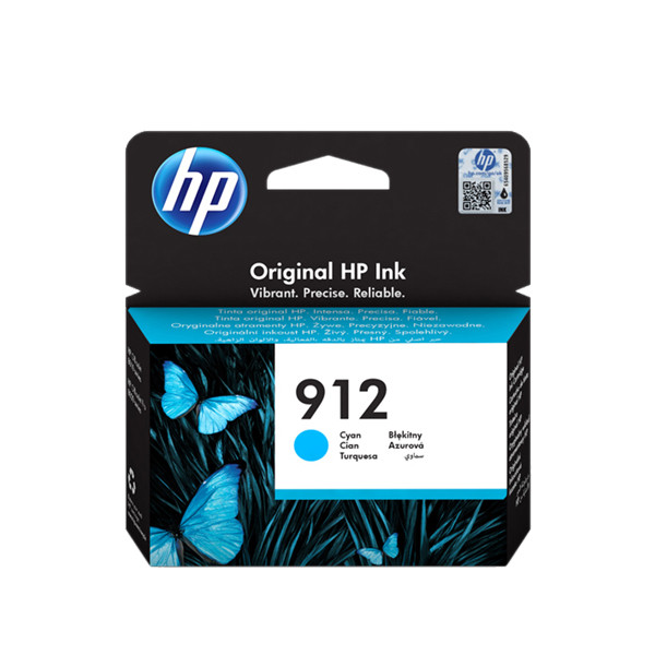HP 912 (3YL77AE) cartucho de tinta cian (original) 3YL77AE 055416 - 1
