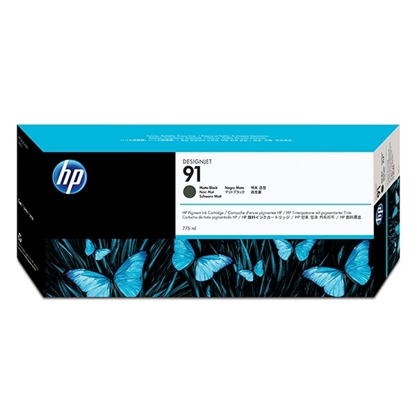 HP 91 (C9464A) cartucho de tinta negro mate (original) C9464A 030908 - 1