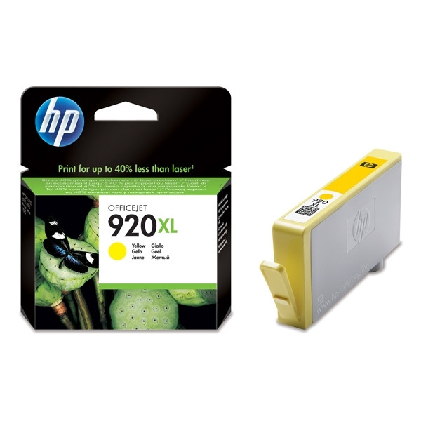 HP 920XL (CD974AE) cartucho amarillo XL (original) CD974AE 044022 - 1