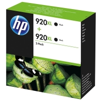 HP 920XL (D8J47AE) multipack 2 cartuchos negro XL (original) D8J47AE 044340