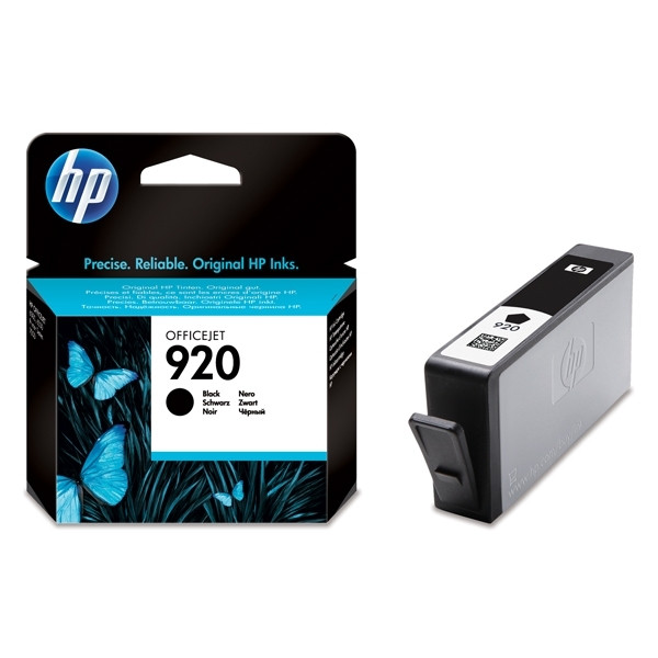 HP 920 (CD971AE) cartucho de tinta negro (original) CD971AE 044014 - 1