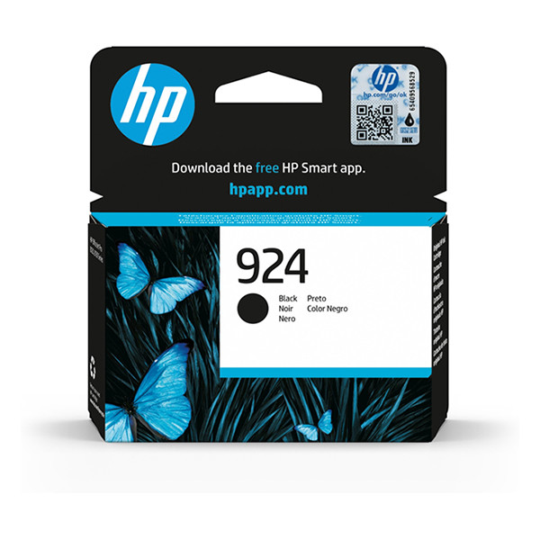 HP 924 (4K0U6NE) cartucho de tinta negra (original) 4K0U6NE 030974 - 1