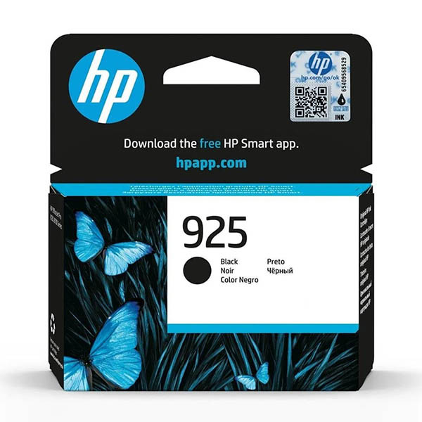 HP 925 (4K0V9PE) Cartucho de tinta negra (original) 093498 - 1